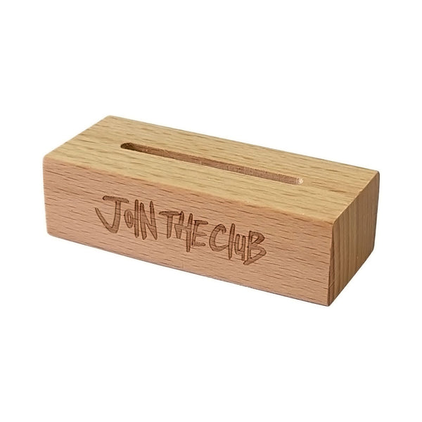 LIMITED！！JOIN THE CLUB LIMITED WOOD BLOCK STAND HOLDER (SET OF TWO)