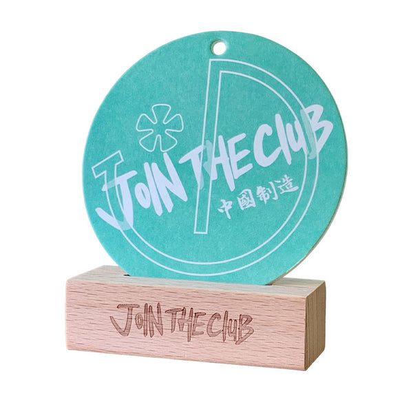LIMITED！！JOIN THE CLUB LIMITED WOOD BLOCK STAND HOLDER (SET OF TWO)