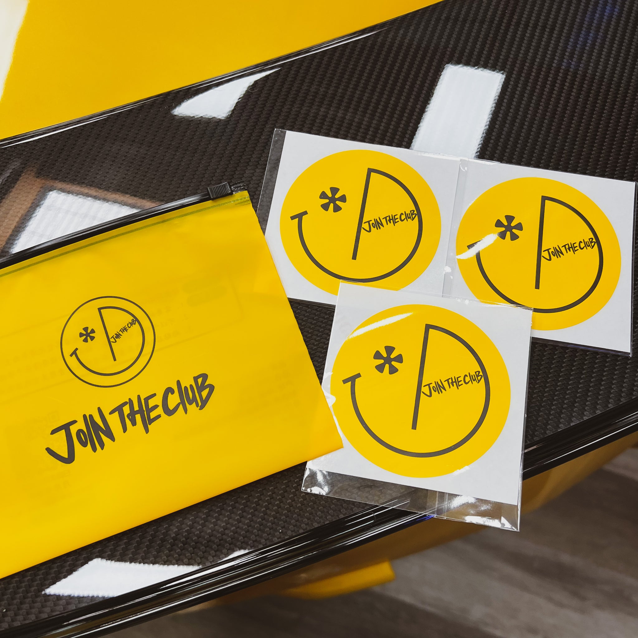 Join The Club Stickers (3pcs)